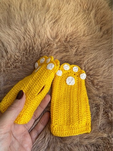 Patili bebek eldiven - Görsel 2