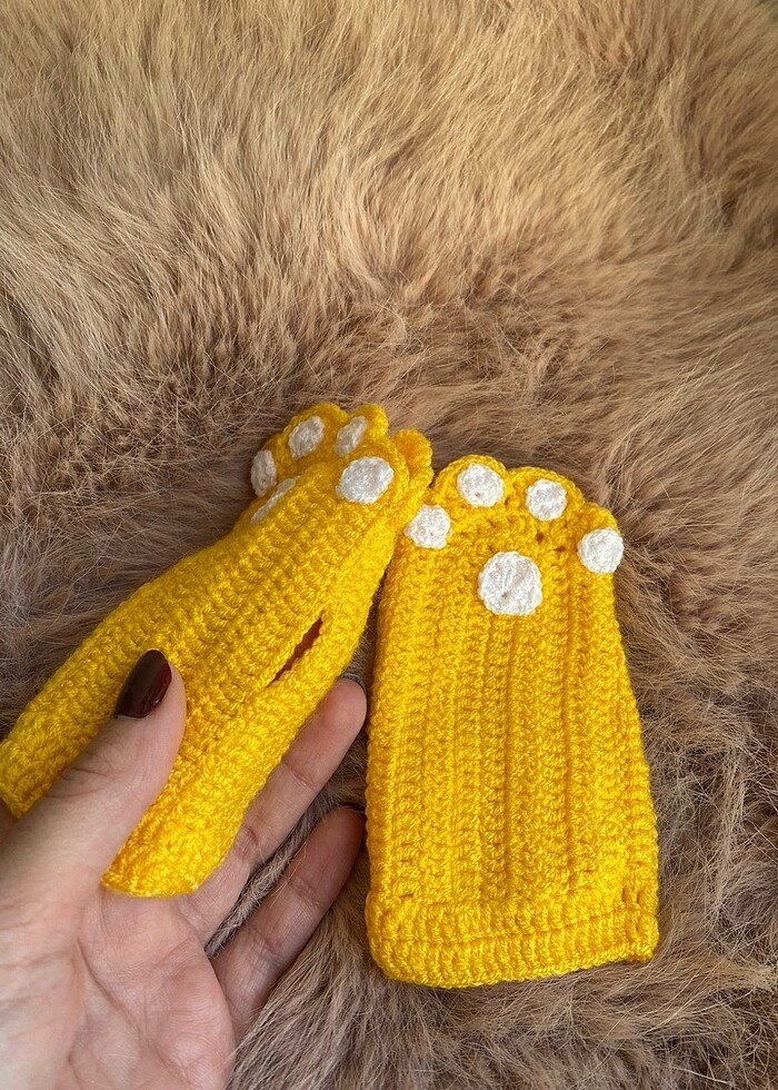 Patili bebek eldiven - Görsel 2