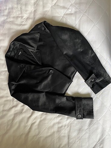 Vintage crop trençkot / trenchcoat