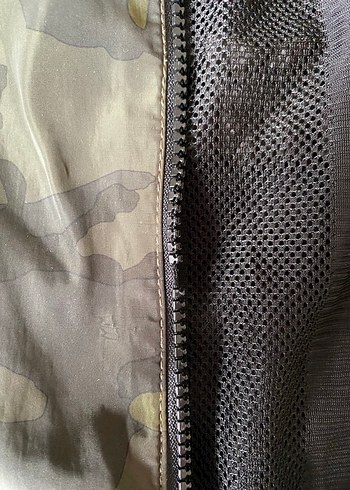 Kamuflaj Desenli yağmurluk ceket - Görsel 6