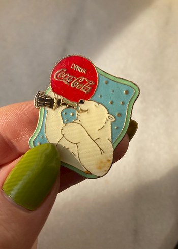 Coca cola koleksiyonluk broş
