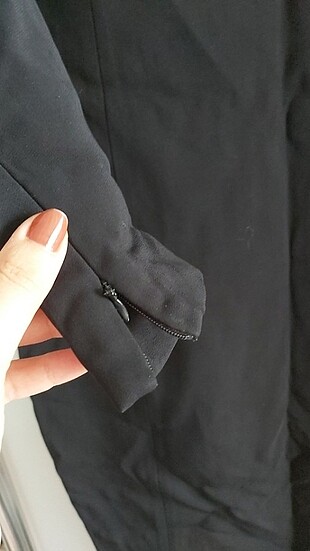 ipekyol Siyah kalın kumaşlı kalem etek elbise