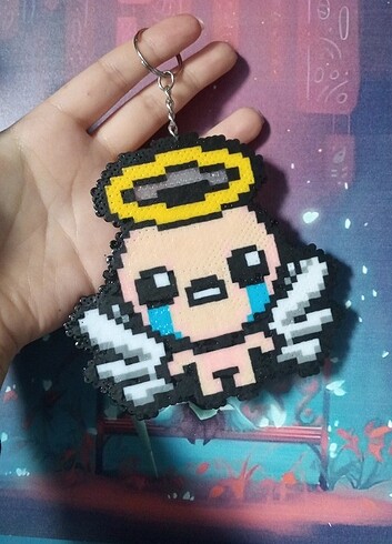 Tasarımcı Binding of isaac anahtarlık figür