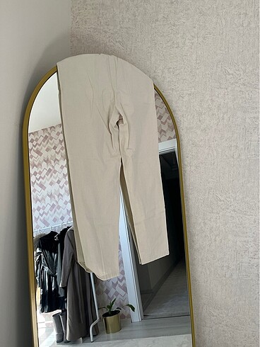 LC Waikiki Lcw lastikli keten pantolon