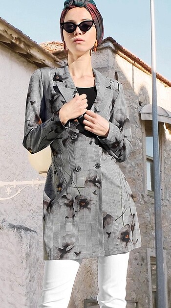 Alvina Ekose Blazer Ceket