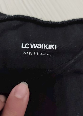 LC Waikiki Çocuk Siyah Uzun Kollu Basic Sweatshirt