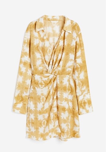 H&M Hm saten elbise