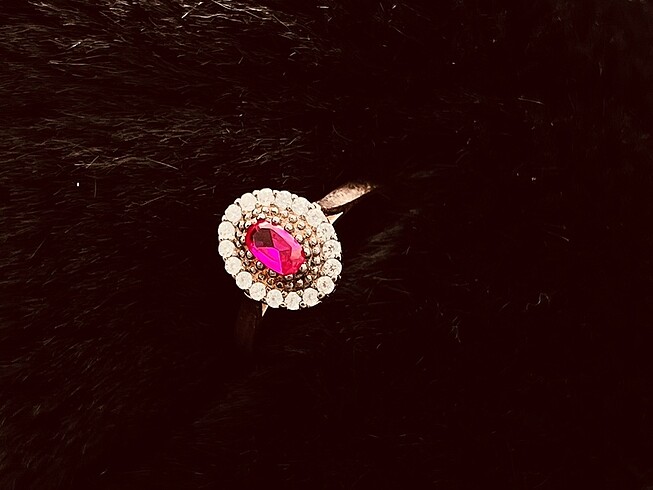 925 ayar rose gümüş yüzük