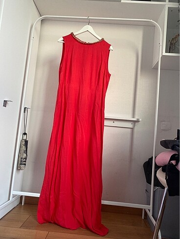 Pembe abiye/elbise