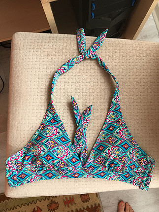 Penti Mavi desenli bikini üstü