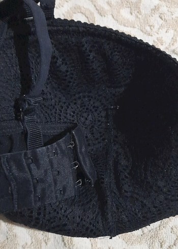 Siyah Rahat Goth Sütyen - Görsel 11