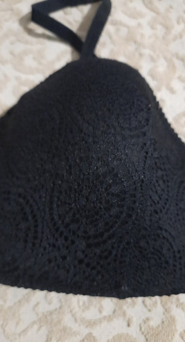 Siyah Rahat Goth Sütyen - Görsel 3