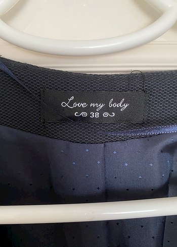 Düğmeli Siyah Kadın Blazer Ceket - Görsel 2