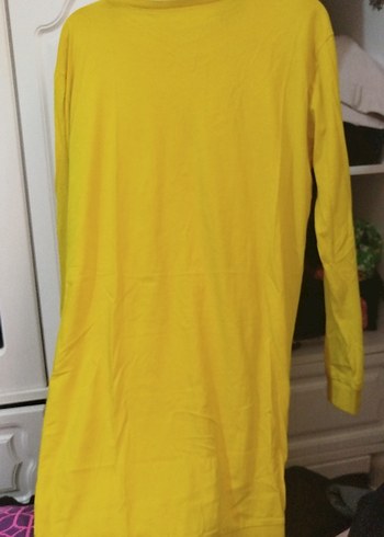 Sarı Uzun Kollu Fenerbahçe logolu Tişörtü - Görsel 3