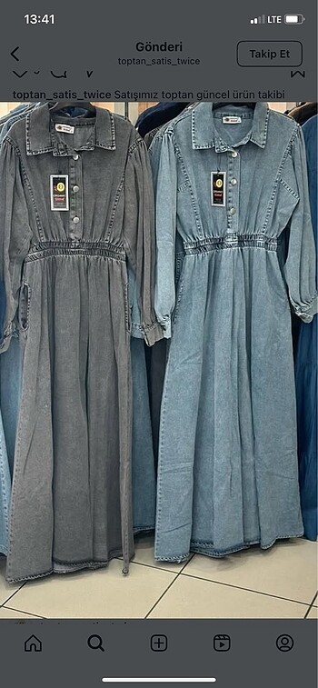 Mavi Jeans Kot elbise
