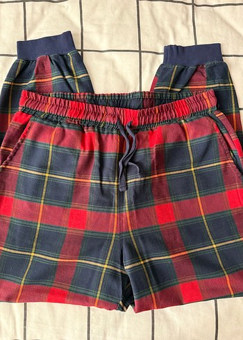 Erkek Ekoseli Rahat Pijama Altı - Görsel 3