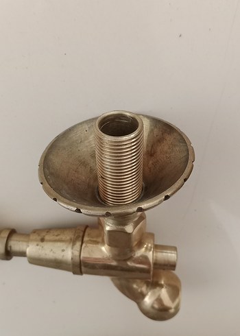 Beden Osmanlı-Stil Pirinç Musluk Dekoratif Tuğra İşlemeli