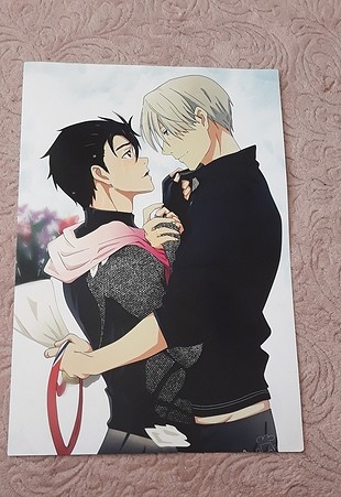 Yuri On Ice anime poster. 