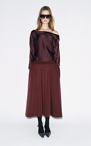 Zara midi etek