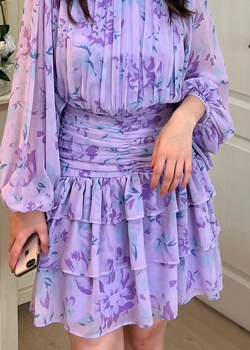 Kısa çok şık elbise - Görsel 10