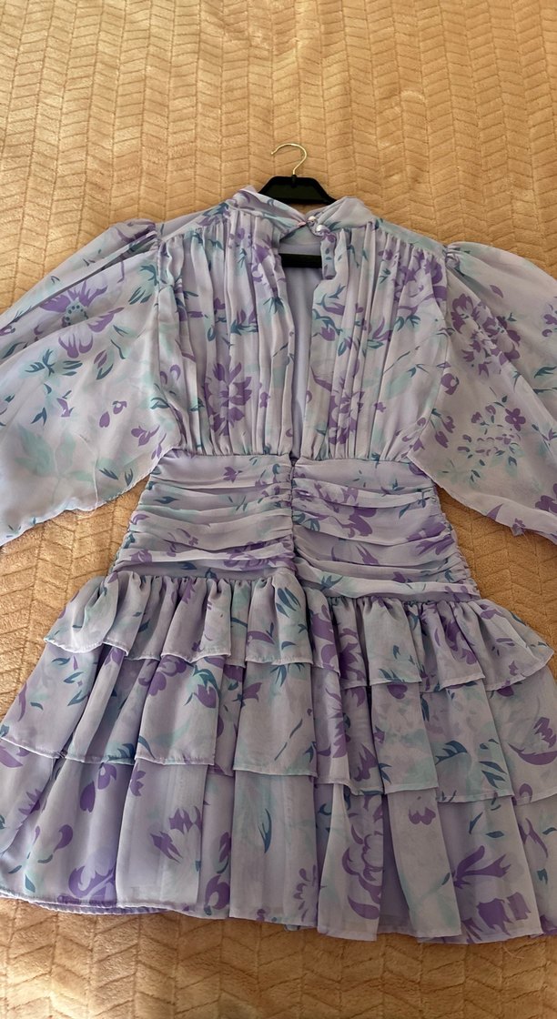 Kısa çok şık elbise - Görsel 5