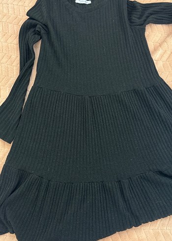 Siyah Kadın Uzun Kollu Triko Kazak - Görsel 5