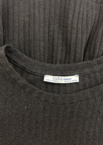 Siyah Kadın Uzun Kollu Triko Kazak - Görsel 4