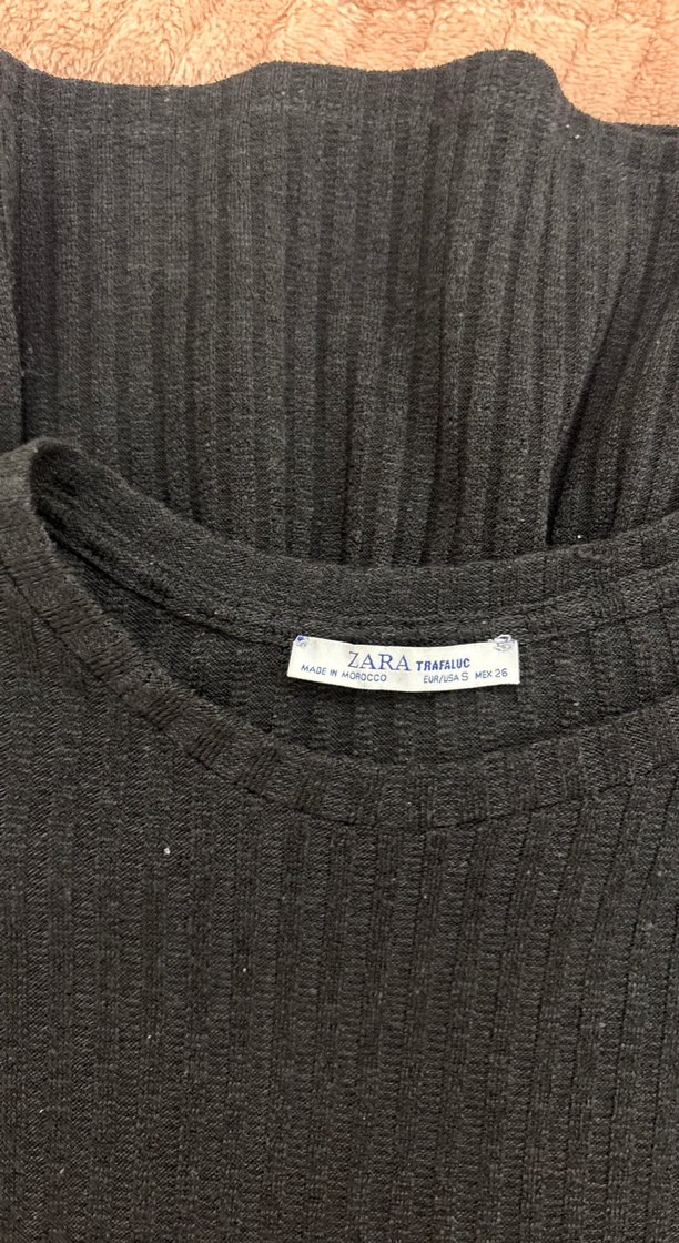 Siyah Kadın Uzun Kollu Triko Kazak - Görsel 4