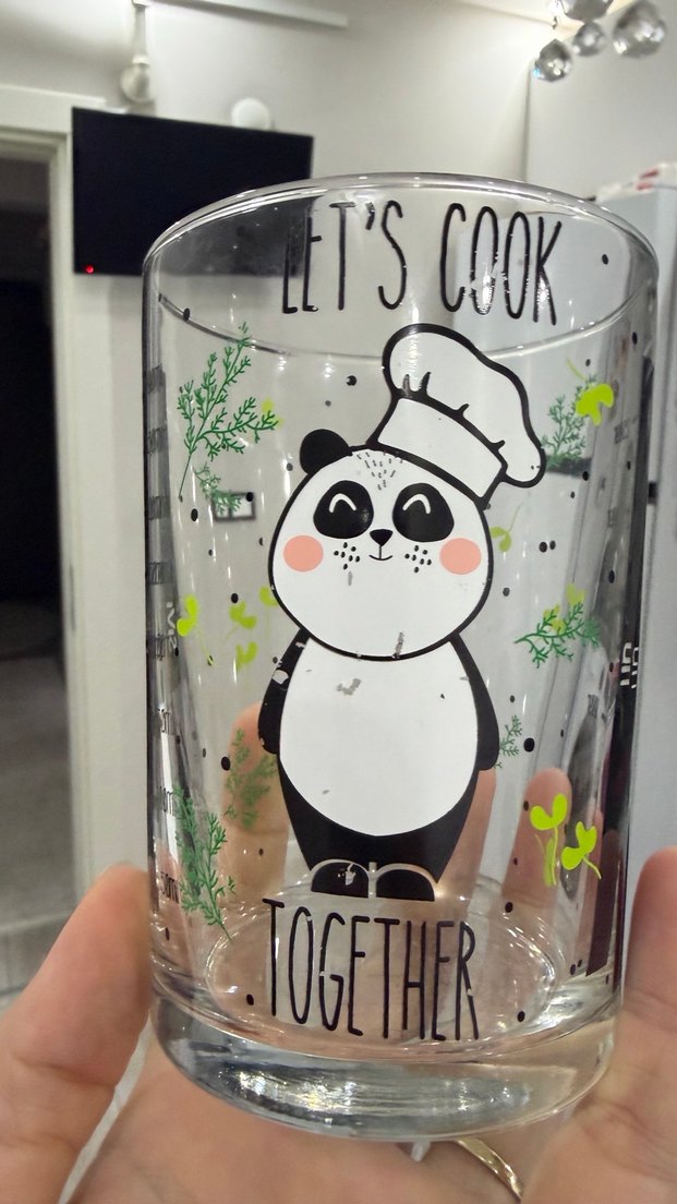 Şef Panda Temalı ölçü bardağı - Görsel 2