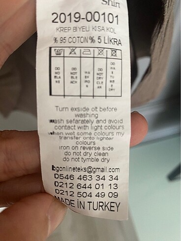 Krep kumaş gömlek - Görsel 5