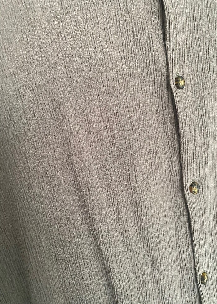 Krep kumaş gömlek - Görsel 2