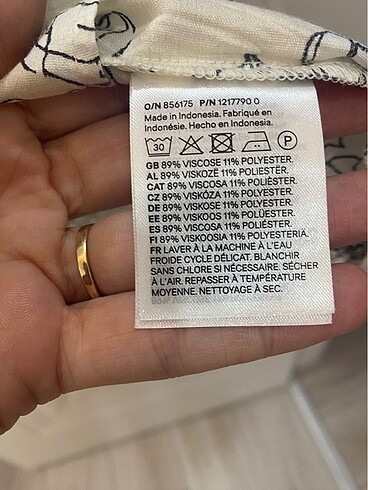 H&M elbise tunik - Görsel 9