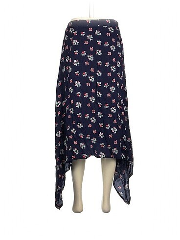 l Beden Batik Midi Etek %70 İndirimli.