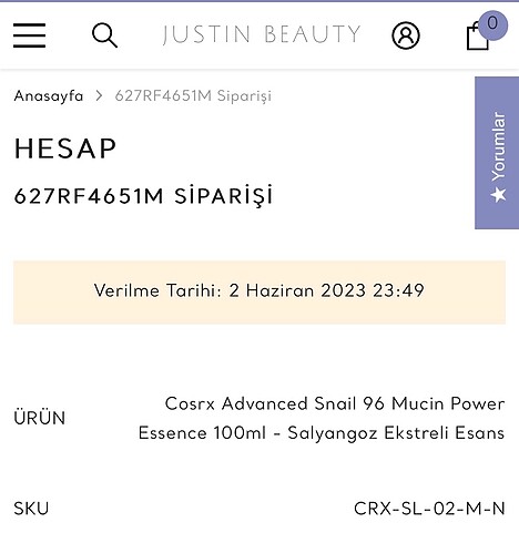  Beden Cosrx Advanced Snail Mucin Power Essence