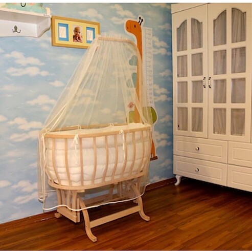 Baby plus tekerlekli sallanmalı beşik