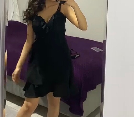 fırfırlı elbise