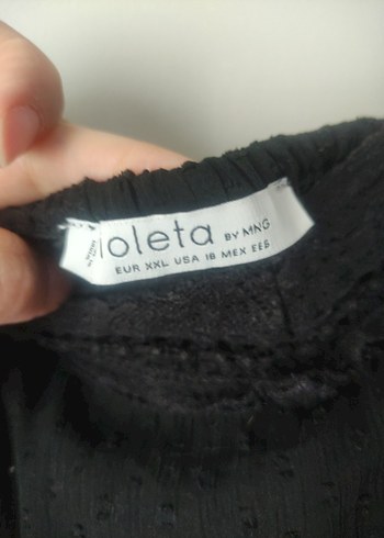 Siyah Uzun Kolsuz  Elbise - Görsel 5