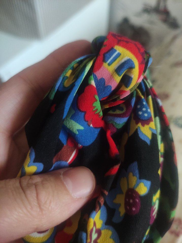 Renkli Bohem Elastik Saç Bandı - Görsel 2