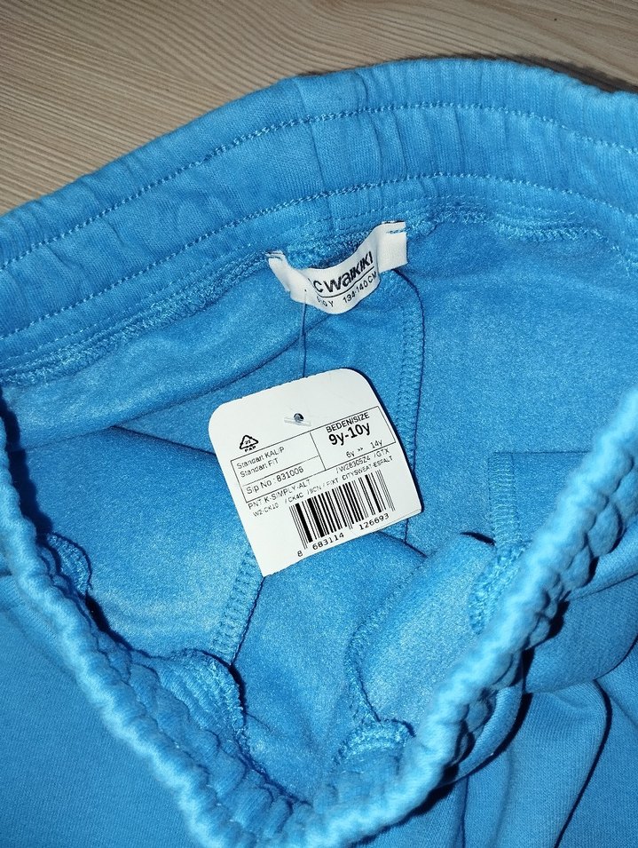 Mavi Baskılı Eşofman Altı - Görsel 5