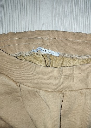 Bej Kadın Salaş eşofman altı - Görsel 6