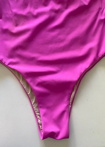 Pembe Kemerli Mini Askılı Mayo - Görsel 6