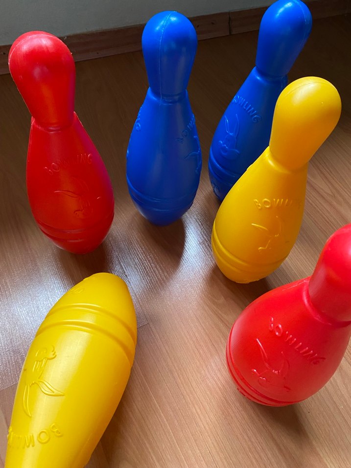 Renkli Bowling Topları Seti - Görsel 4