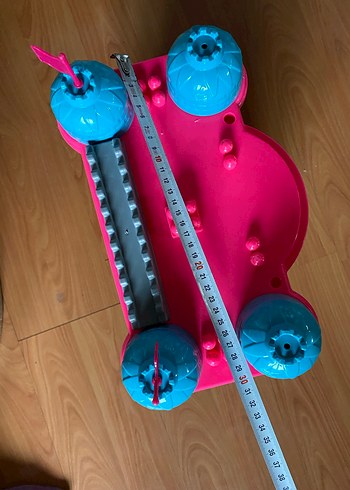 Renkli Pembe ve Mavi Oyuncak Kale - Görsel 11