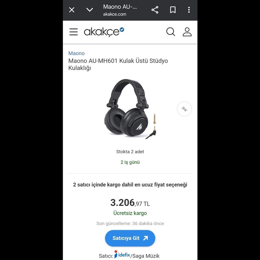 Maono Kablosu çıkarırıp değıştirilebilen stüdyo kulaklığı - Görsel 3