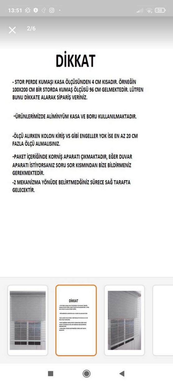 ÇİFT MEKANİZMALI PERDE - Görsel 2