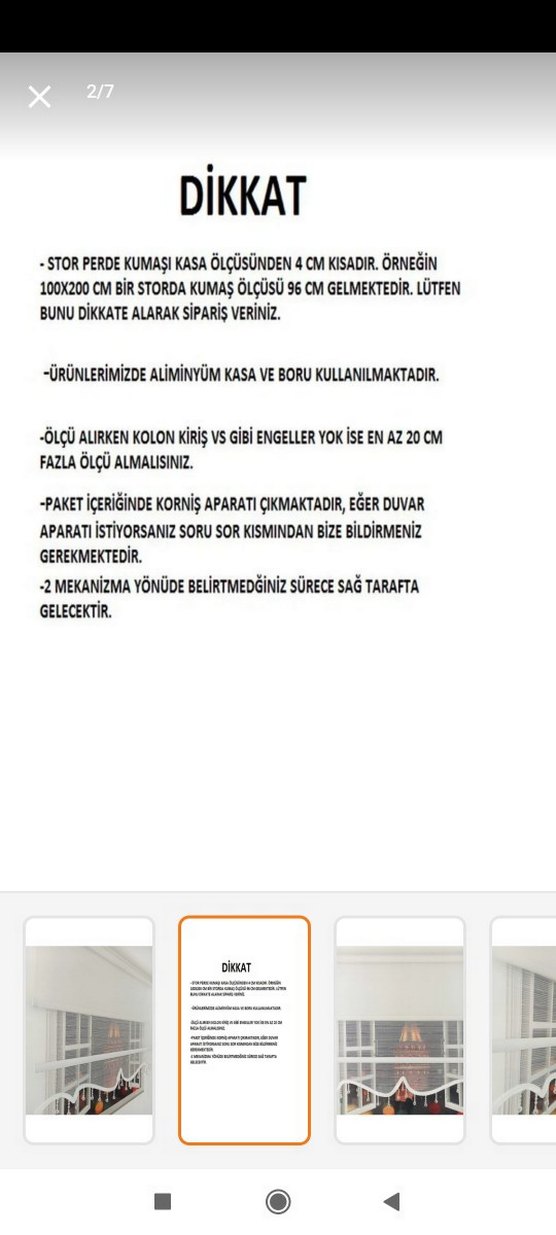 ÇİFT MEKANİZMALI PERDE - Görsel 2