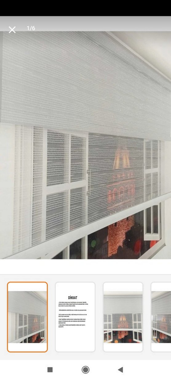 CİFT MEKANİZMALI PERDE - Görsel 3