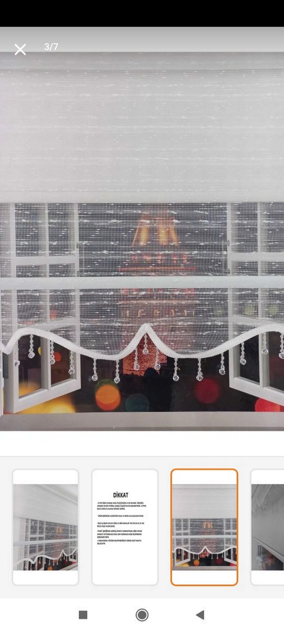 CİFT MEKANİZMALI PERDE - Görsel 3