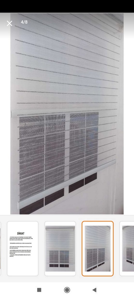 CİFT MEKANİZMALI PERDE - Görsel 4