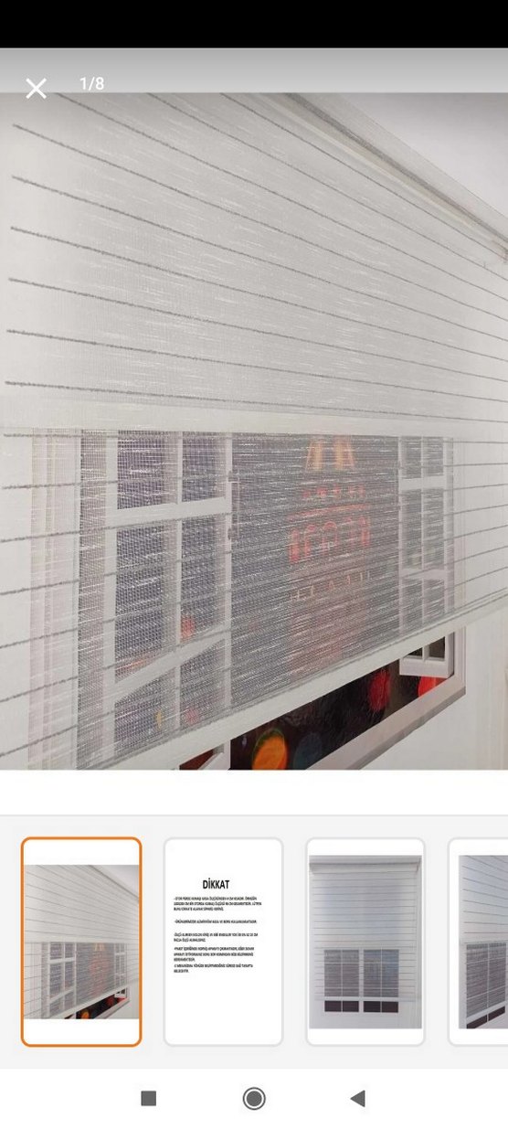 CİFT MEKANİZMALI PERDE - Görsel 3